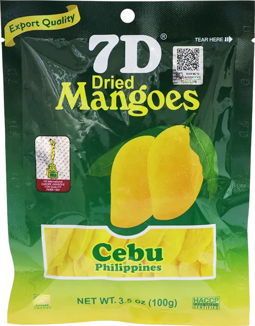 7D Dried MANGO 25x100g (inner)
