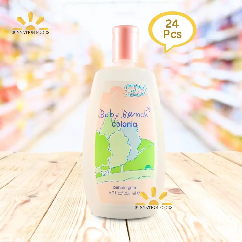 Baby Bench Colonia- BUBBLE GUM 24x200ml