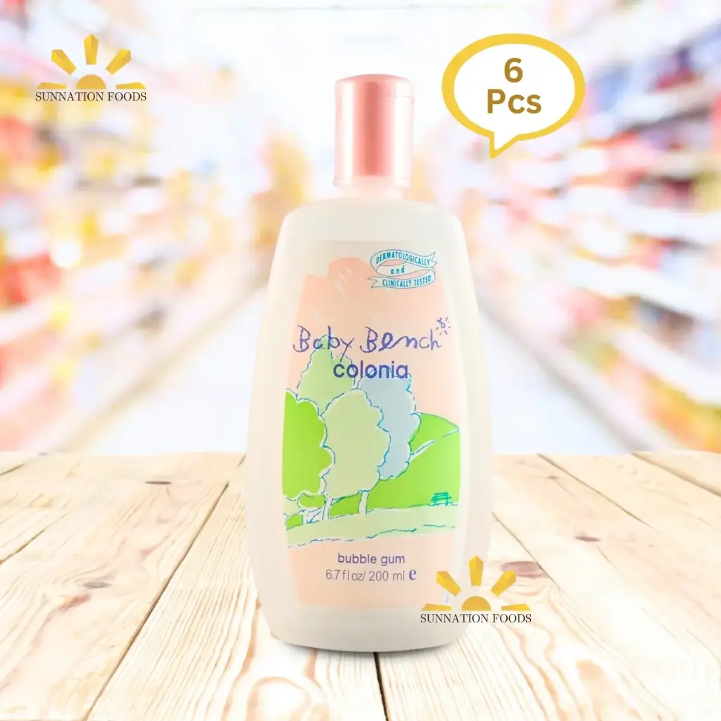 Baby Bench Colonia- BUBBLE GUM 6x200ml (Inner)