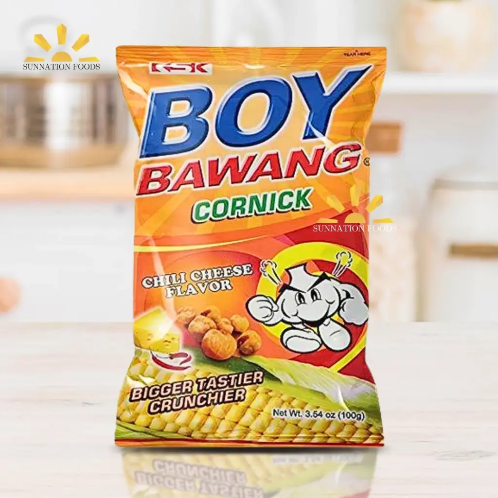 Boy Bawang Cornick CHILI CHEESE 40x80g