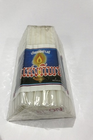 Candle #10 WHITE 4”x51pc* 