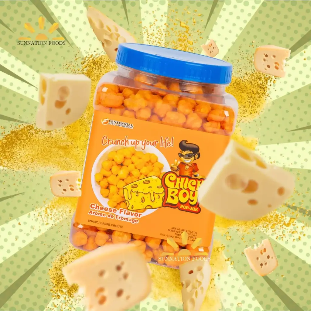 Chickboy Pop-Nik Cheese Flavor 12x360g