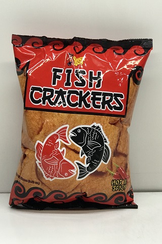 Chickboy Fish Crackers Hot & Spicy 24x100g