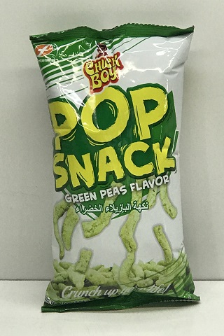 Chickboy Pop Snack Green Peas 100g x 40