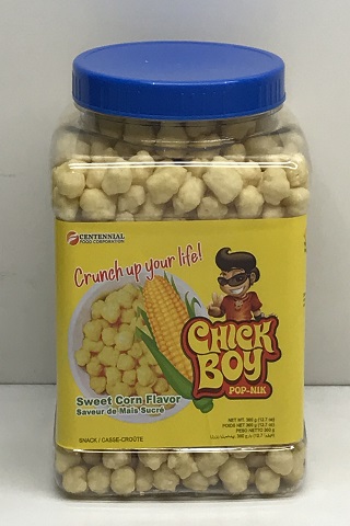 Chickboy Pop-Nik Sweet Corn 12x360g