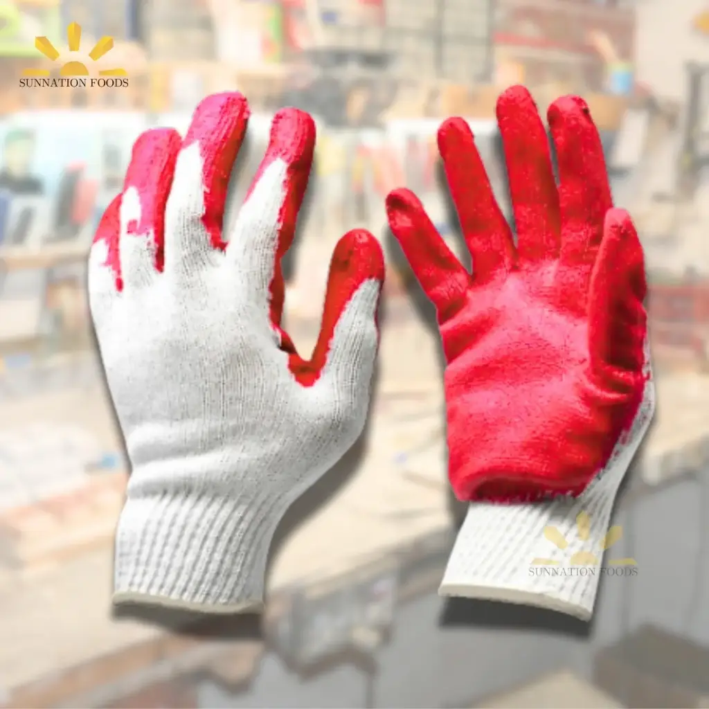 Coated Cotton Work Gloves 10prs*