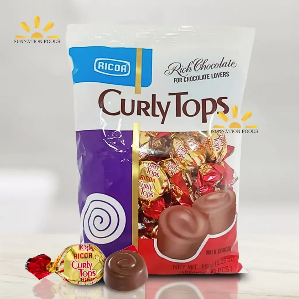 Curly Tops Milk Chocolate 24x150g