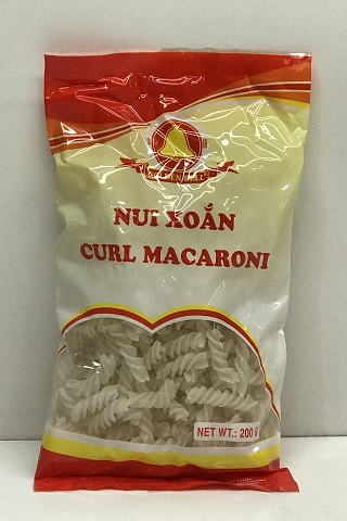 Golden Bell Rice MACARONI WHITE (Curl) (Xoan) 30x200g