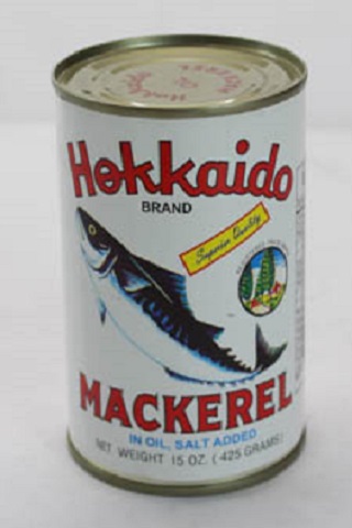 Hokkaido Mackerel In OIL 48x425g