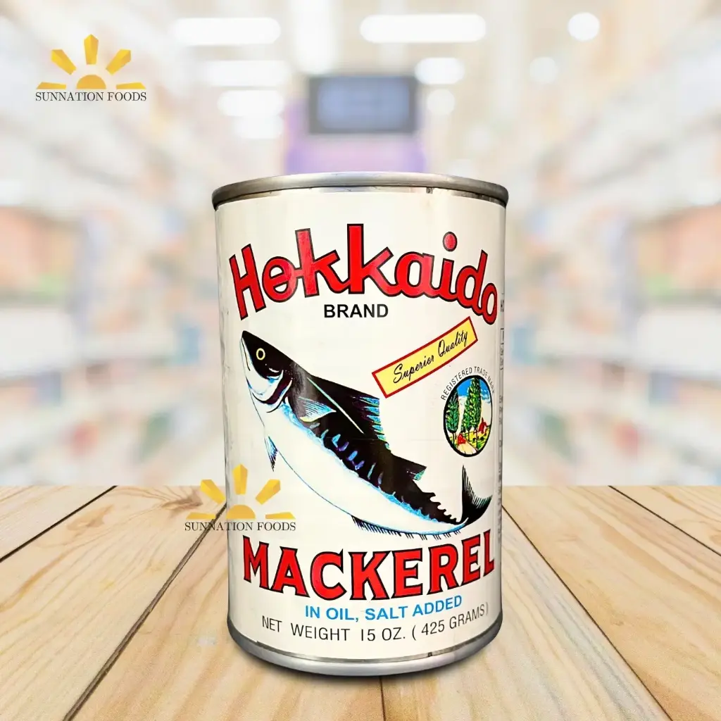 Hokkaido Mackerel In OIL 12x425g (Inner)