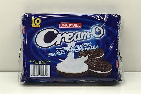JJ Cream-O VANILLA Biscuits 20x(10x33g)
