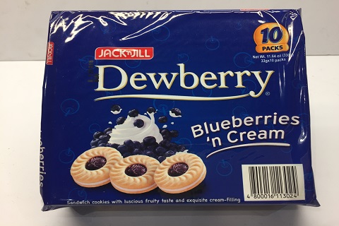 JJ DewBerry BLUEBERRIES N'Cream 20x(10x33g)
