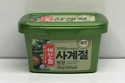 Korean Seasoned SOYBEAN Paste (Dip) 20x500g