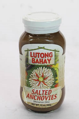 Lutong Bahay SALTED ANCHOVIES (Monamon Dilis) 24x350g