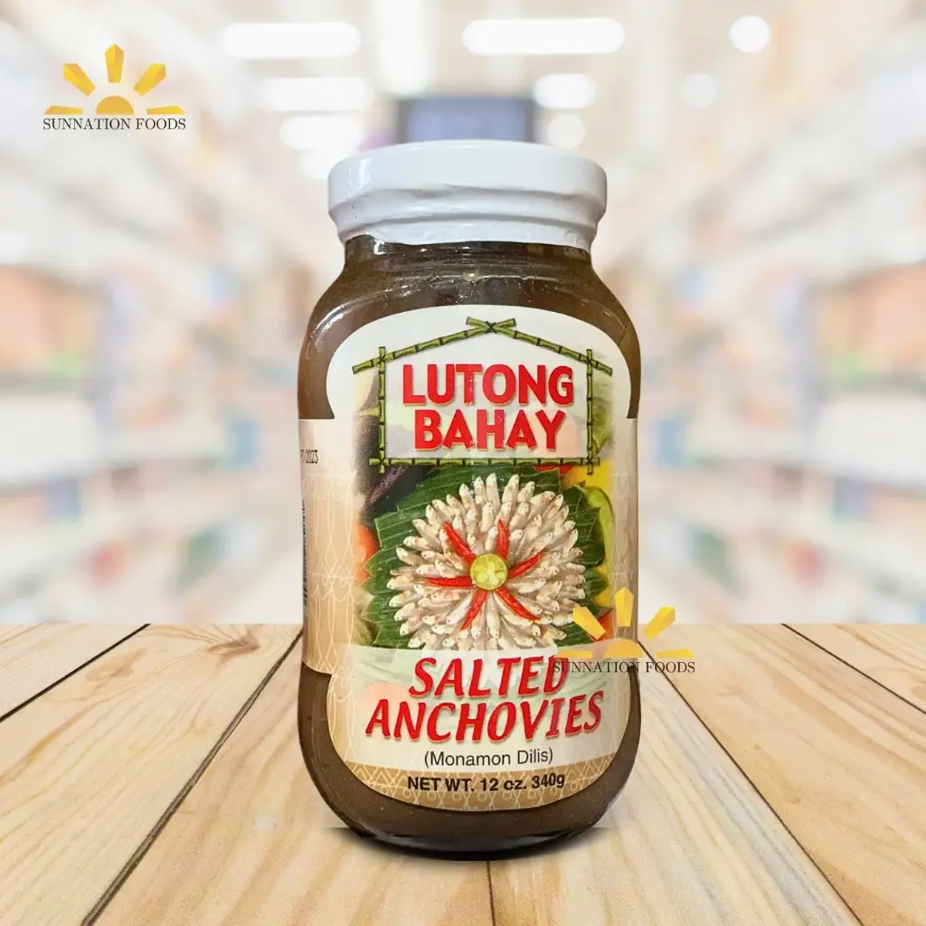 Lutong Bahay SALTED ANCHOVIES (Monamon Dilis) 24x350g