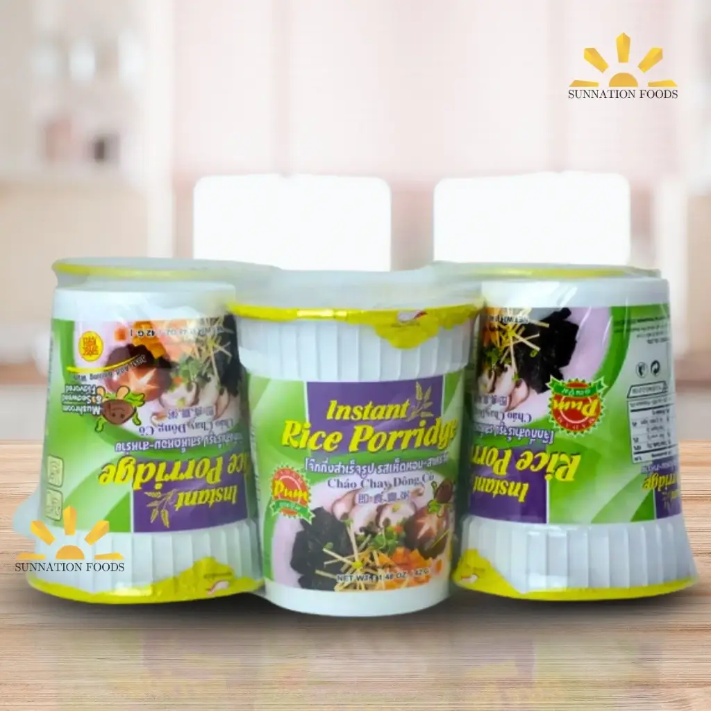 M Pum Rice Porridge MUSHROOM/SEAWEED (Vegetarian) 36x42g