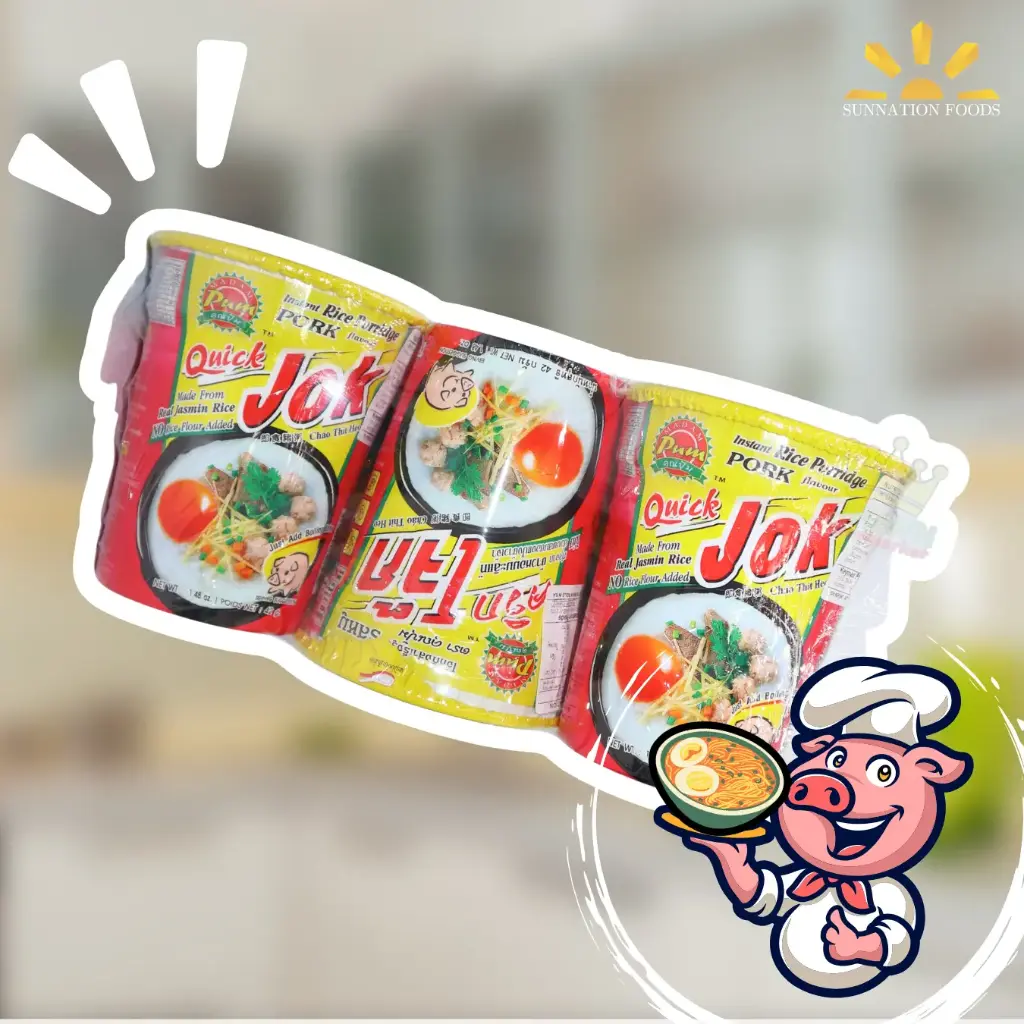 M Pum Rice Porridge PORK 36x42g