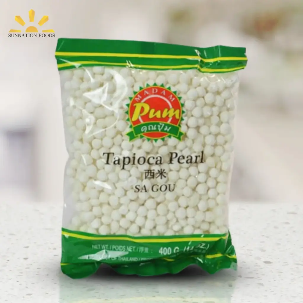 M Pum Tapioca Pearl L/WHITE 10x400g (Inner)