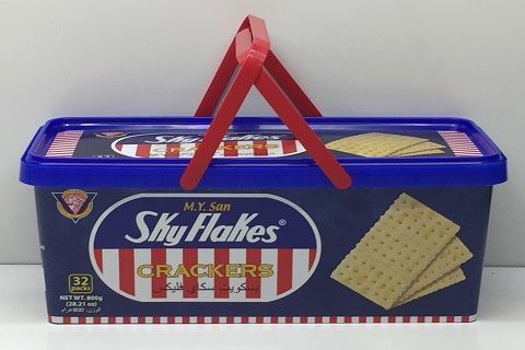 M.Y. San Skyflakes Crackers TUB 8x800g
