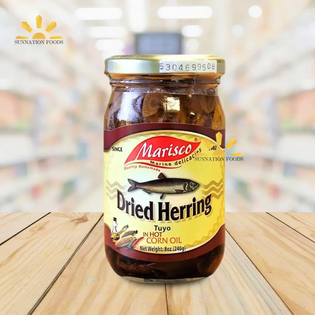Marisco DRIED HERRING in Hot Corn Oil 24x240g