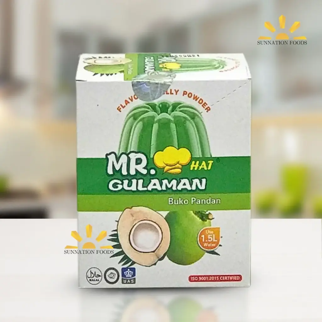 Mr Gulaman PANDAN Flvr Jelly Powder 10x(10x25g)