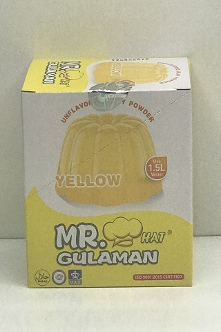 Mr Gulaman Unflvred Jelly Powder YELLOW 10x(10x25g)