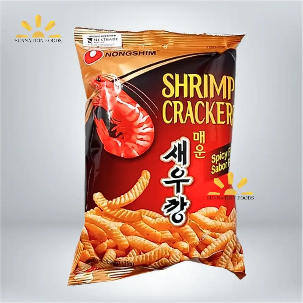 NS Shrimp Cracker HOT/SPICY 20x75g