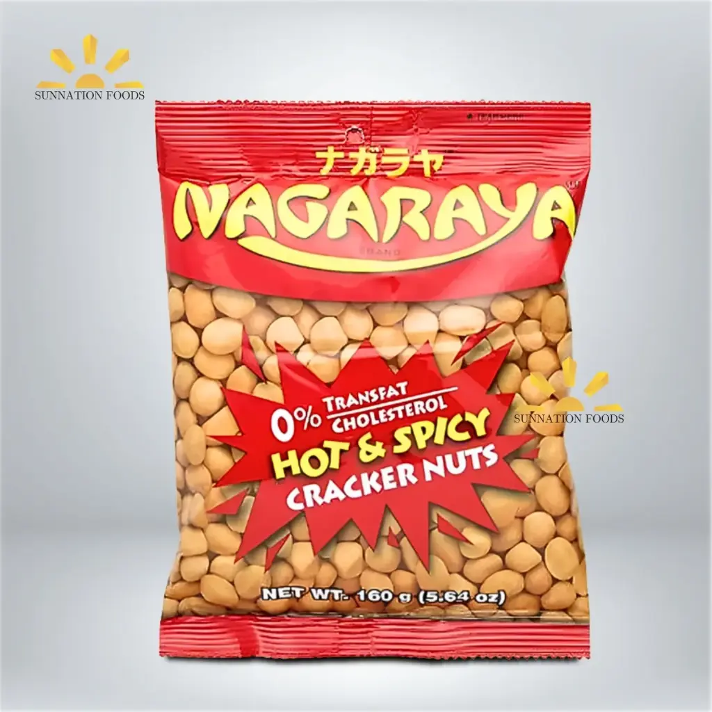 Nagaraya Cracker Nut HOT & SPICY 48x160g