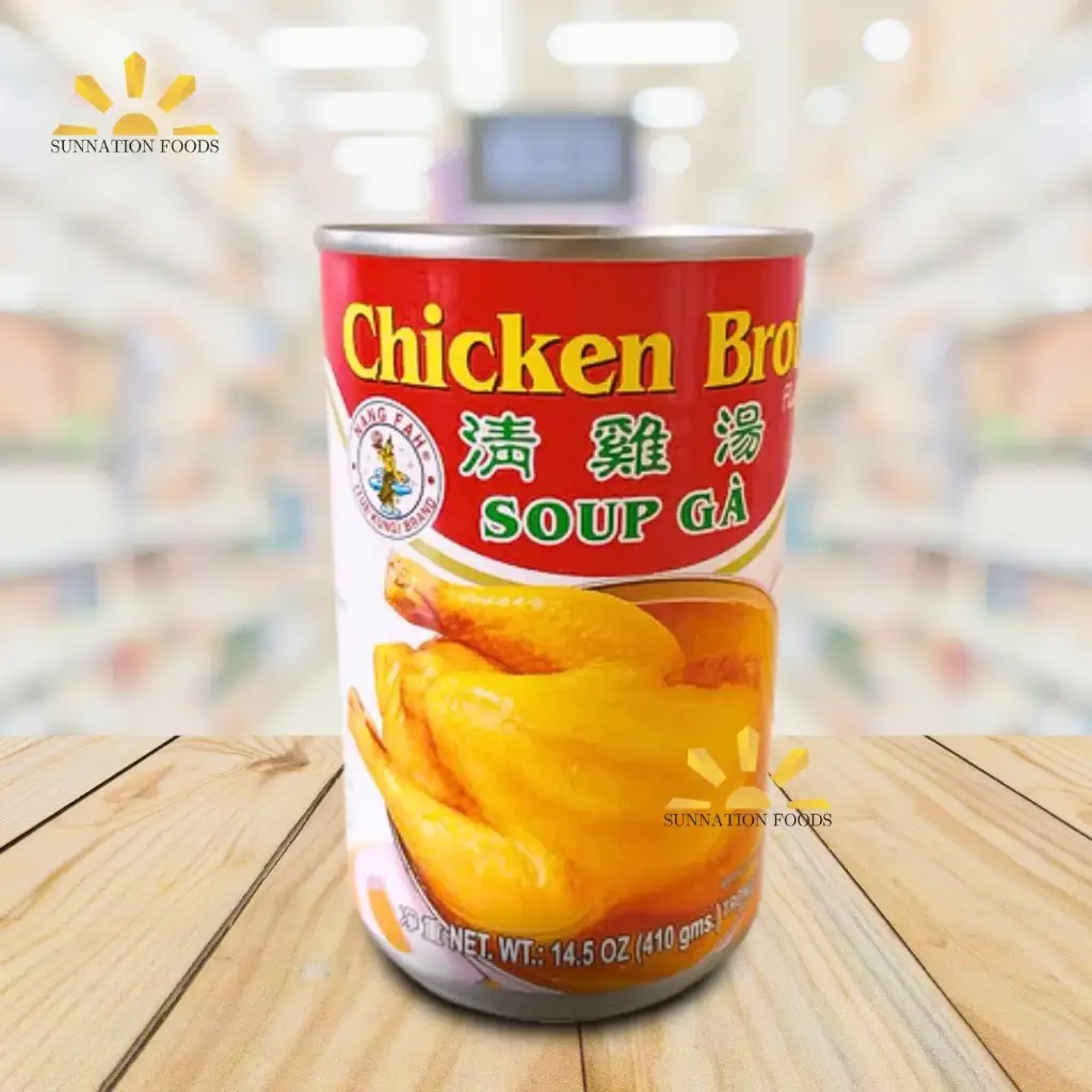 NangFah CHICKEN BROTH 24x411g
