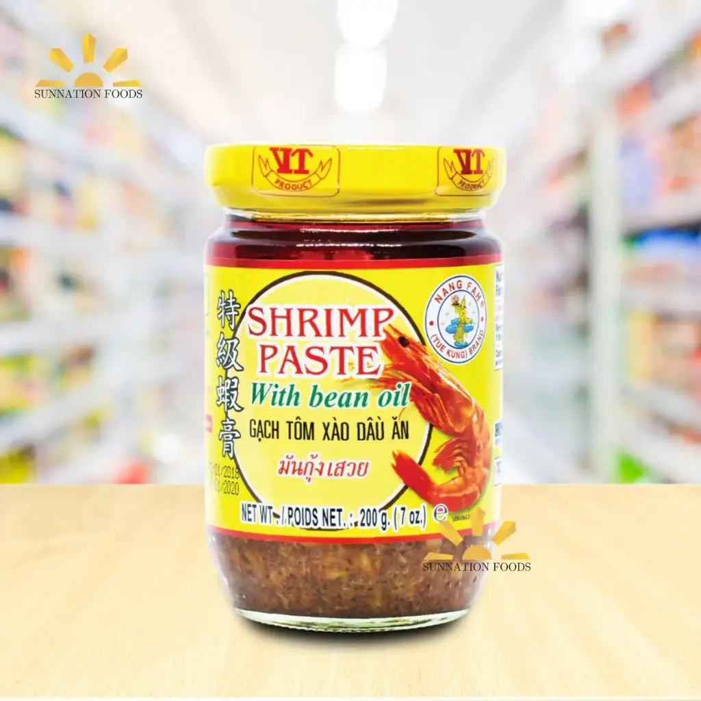 NangFah SHRIMP Paste w. Bean Oil 24x200g