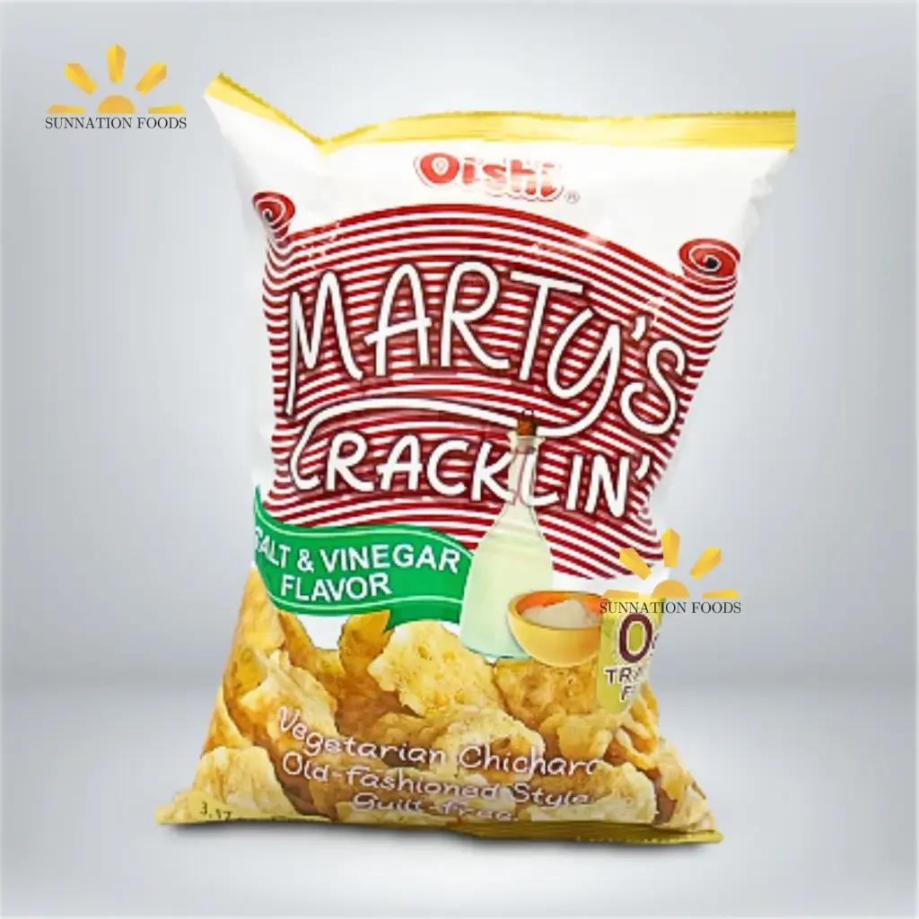 Oishi Marty's Crackling SALT & VINEGAR 30x90g