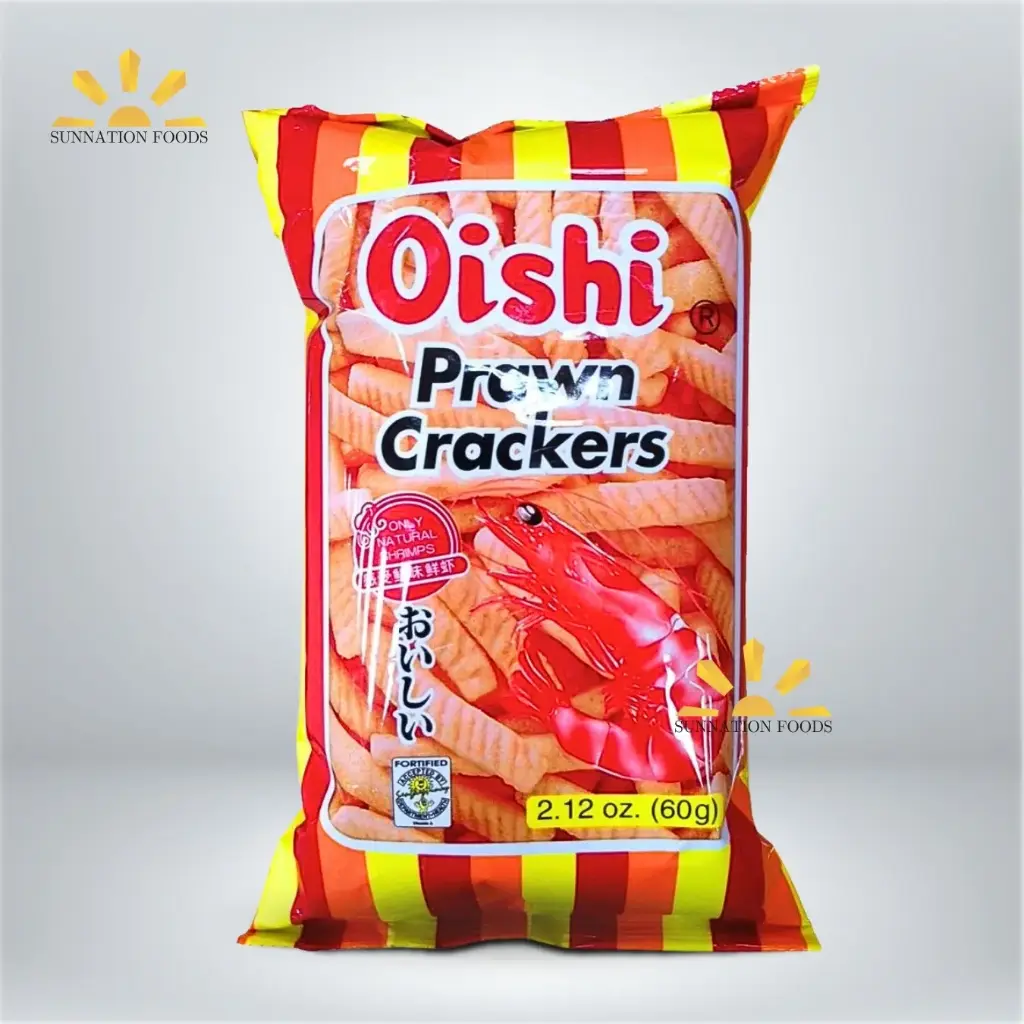 Oishi Prawn Crackers REG 50x60g