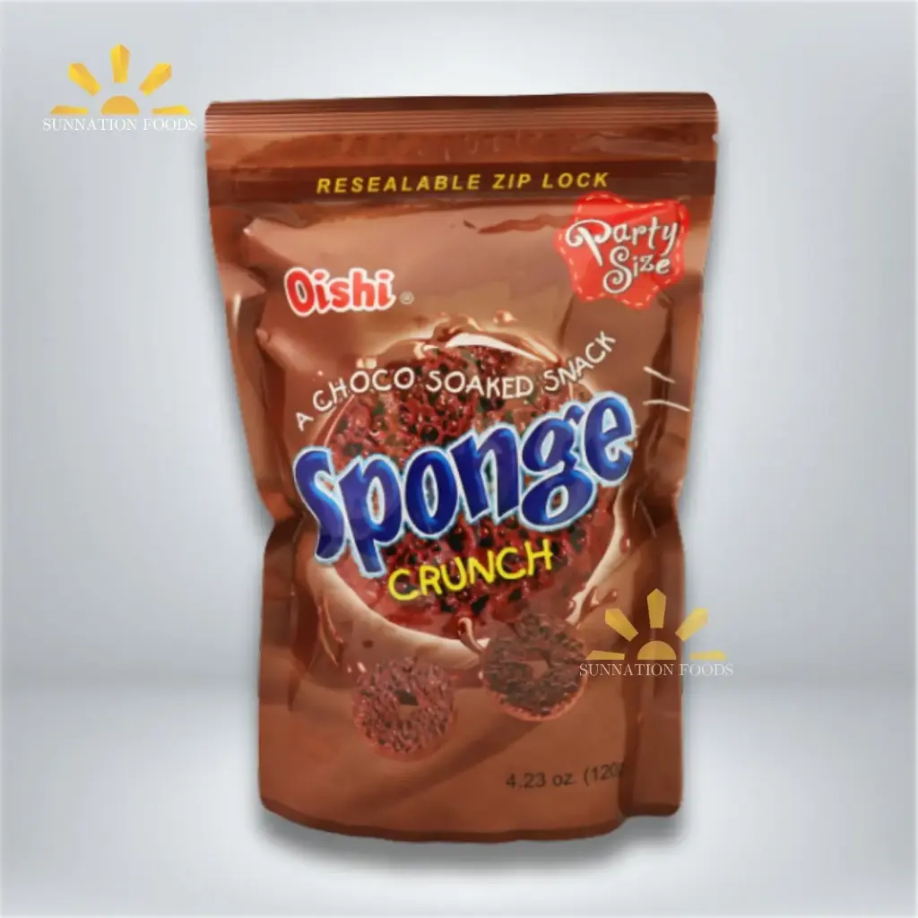 Oishi SPONGE Crunch Choco Snack 20x120g
