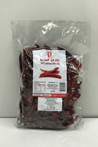 Penta DRIED CHILLI W/O STEM S" 100g* 