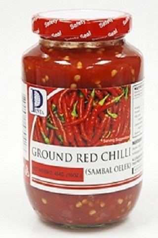Penta Ground RED CHILLI (Sambal Oelek) 24x454g