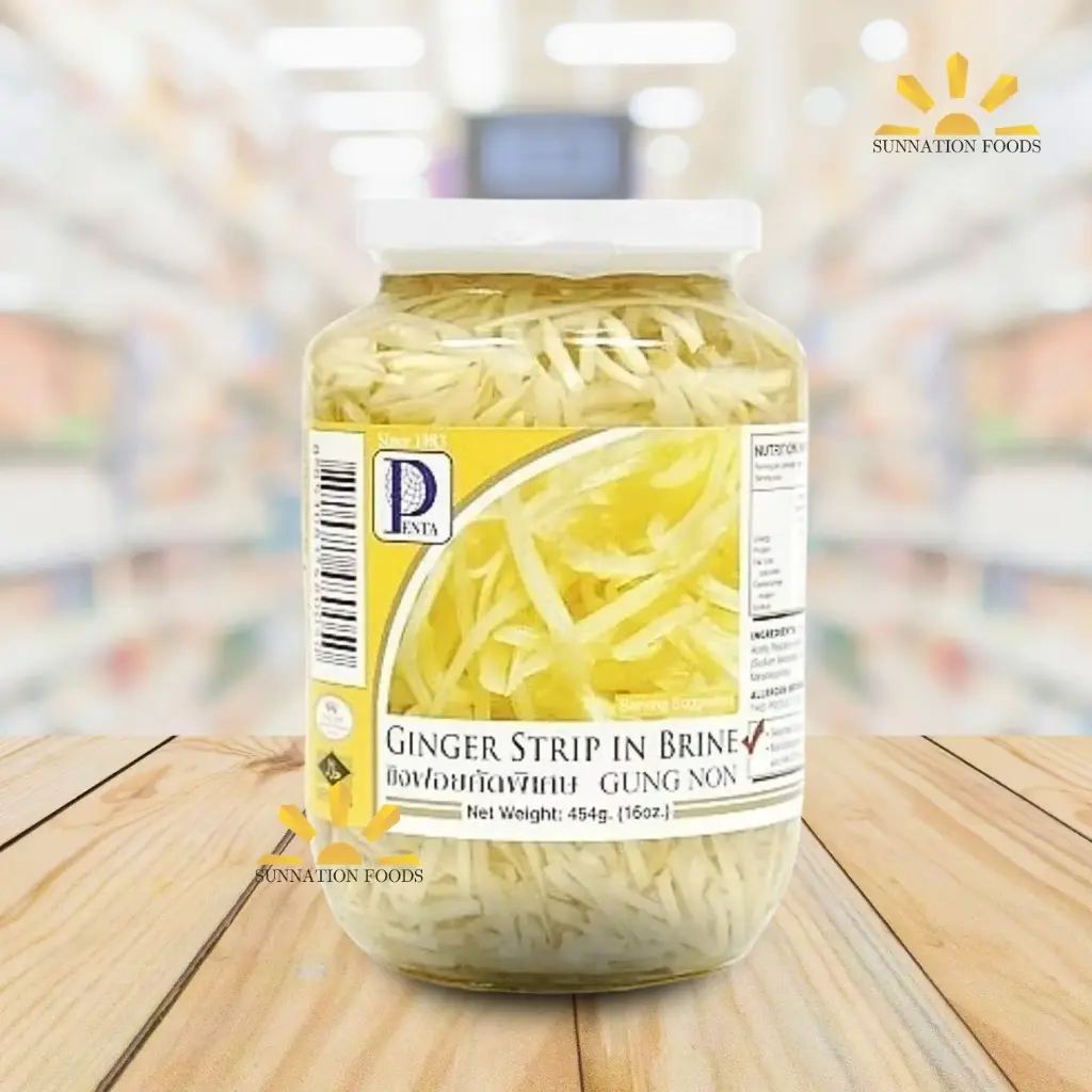 Penta Pickled GINGER STRIPS 24x454g