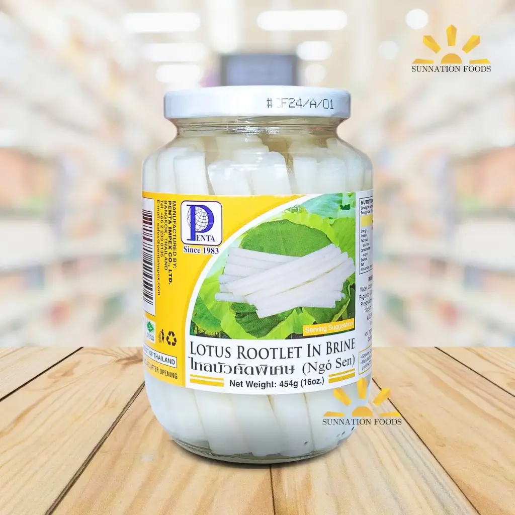 Penta Pickled LOTUS ROOTLET In Brine 24x454g
