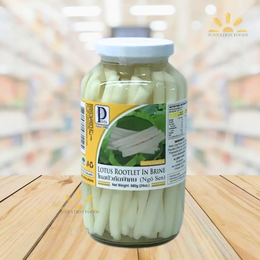 Penta Pickled LOTUS ROOTLET in BRINE 12x680g