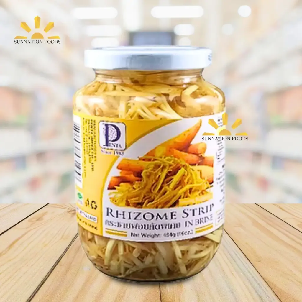 Penta Pickled RHIZOME STRIP (Krachai) In Brine 24x454g