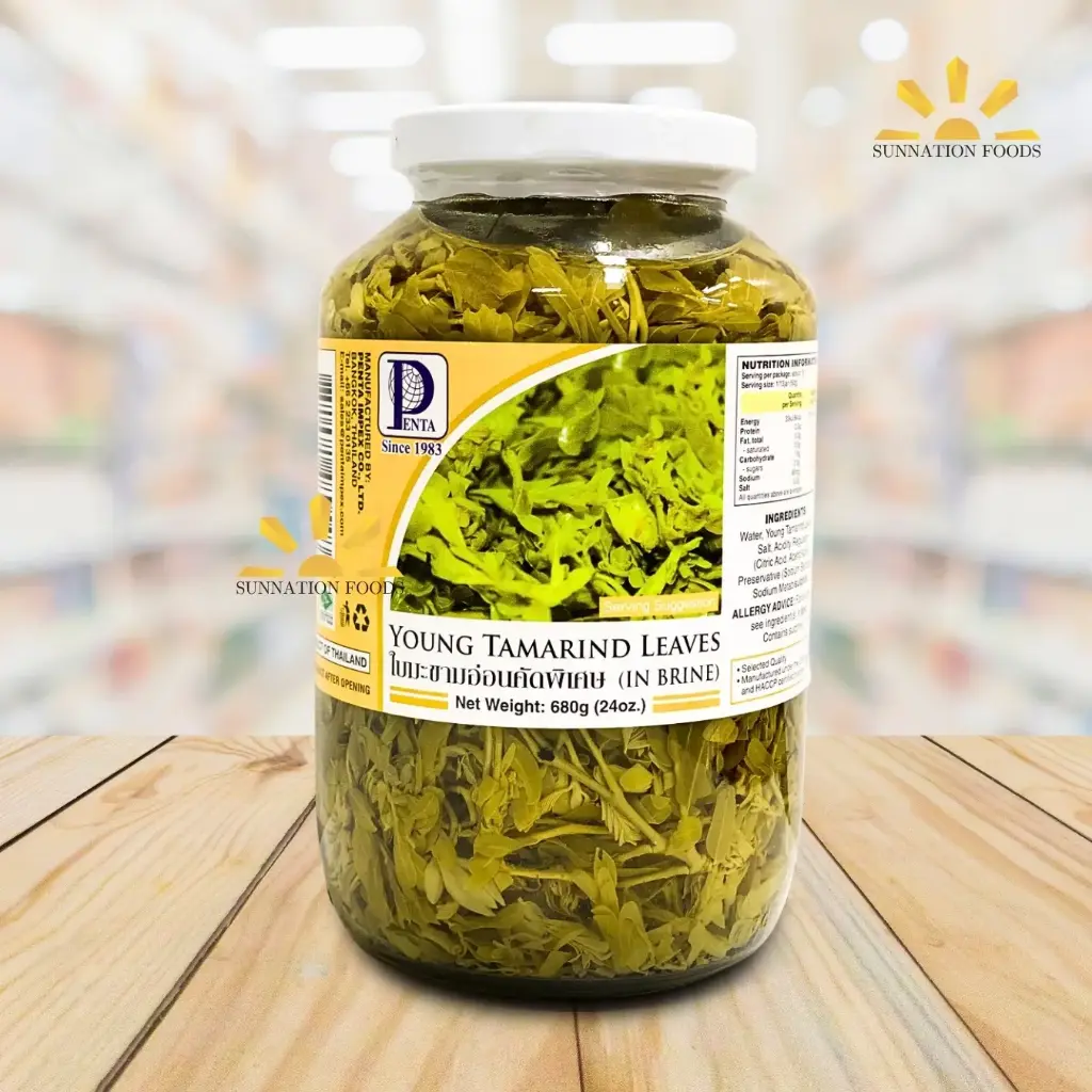 Penta YOUNG TAMARIND LEAVES in Brine 12x680g