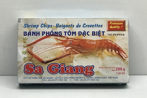 Sa Giang PRAWN Cracker 50x200g