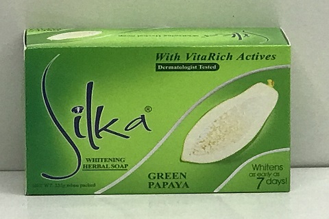 Silka Papaya SOAP (Grn) 6x135g (Inner)