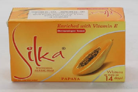 Silka Papaya SOAP (Orange) 72X135g