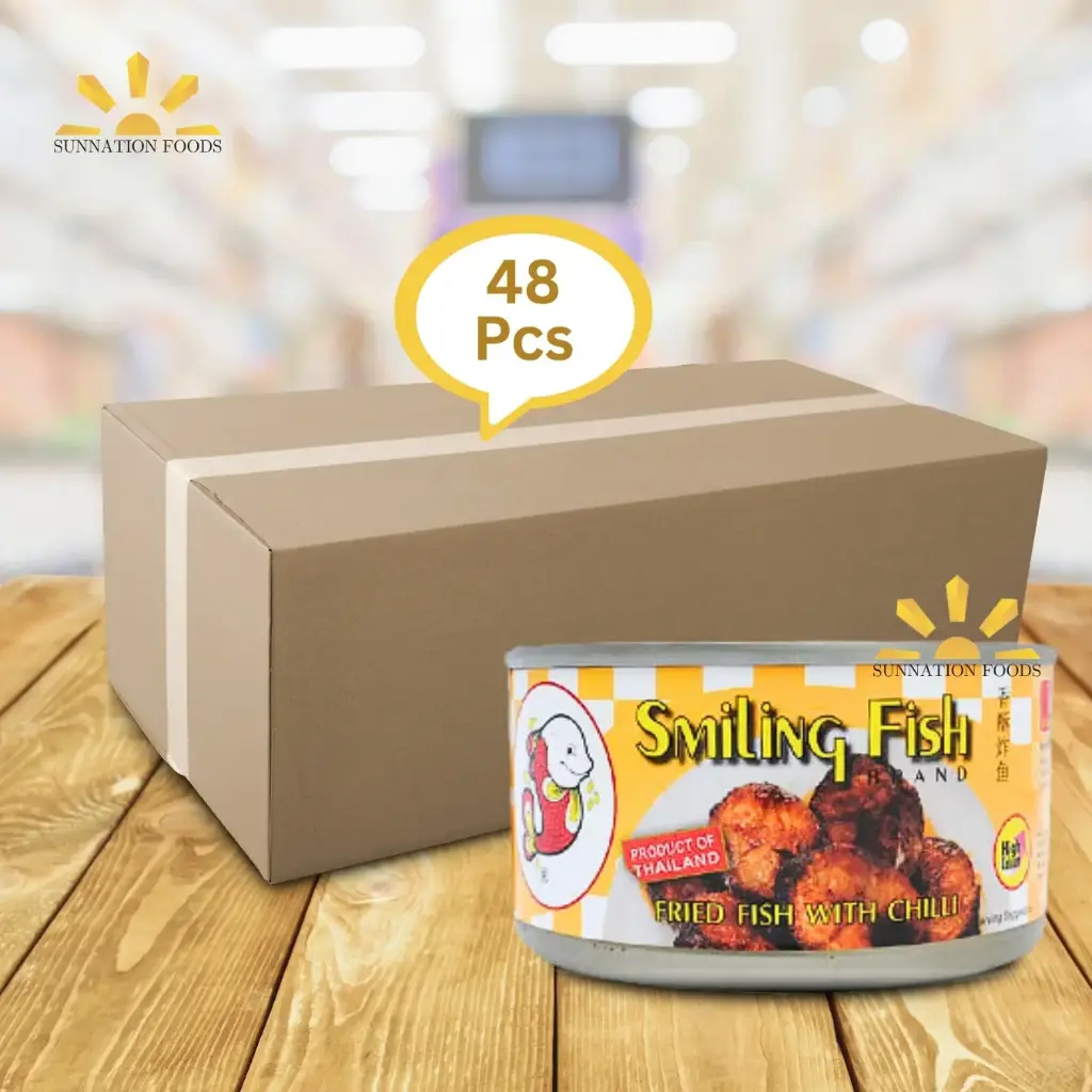 Smiling Fish Fried FISH w Chilli 48x90g