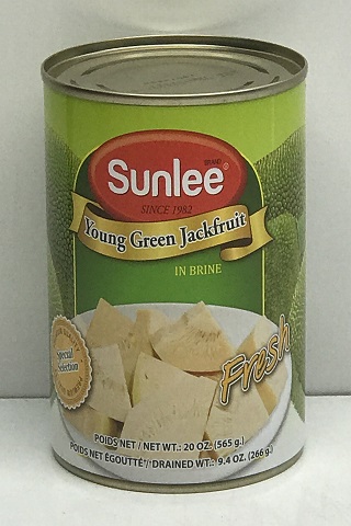 Sunlee GREEN Jackfruit In Brine 24x565g