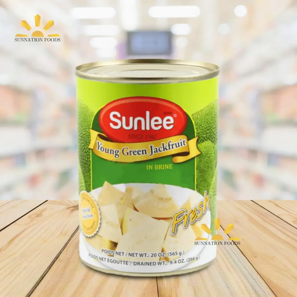Sunlee GREEN Jackfruit In Brine 24x565g