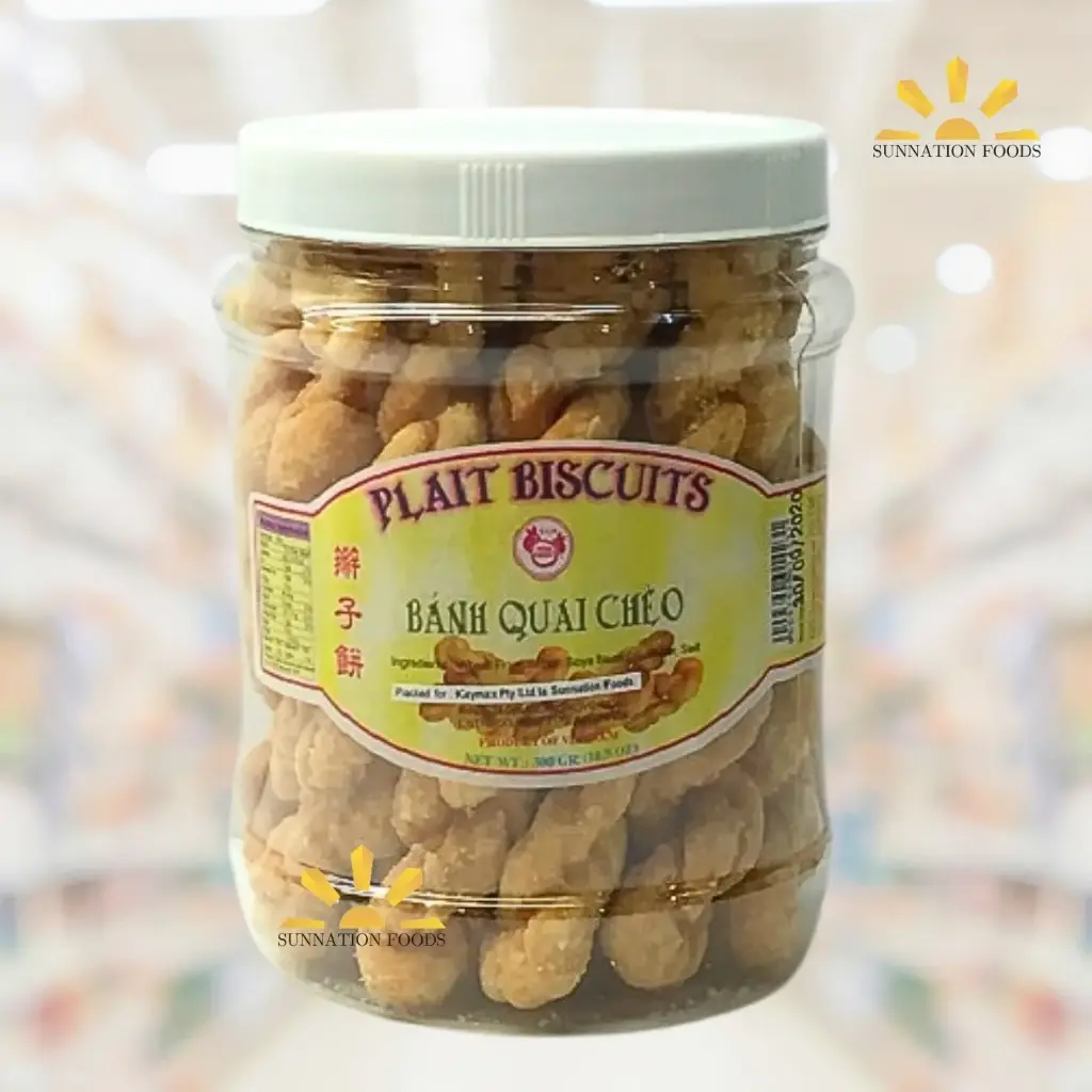 T R PLAIT Biscuit (Banh Quay Cheo) 12x300g
