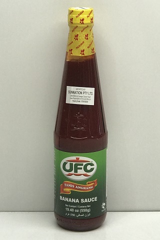 UFC Banana Sauce - REG. (19oz) 18x550g