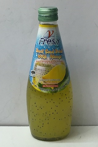 V-Fresh MANGO/Basil Seed 24x290ml