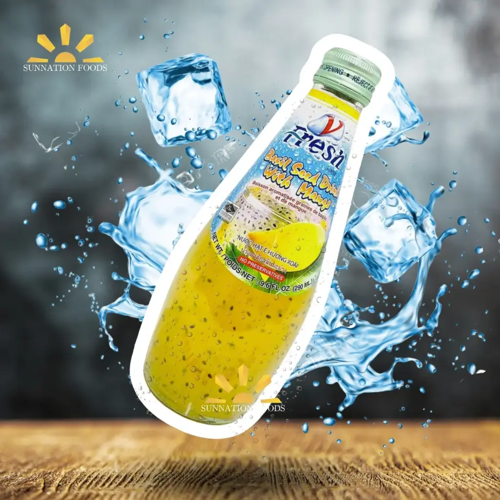 V-Fresh MANGO/Basil Seed 24x290ml